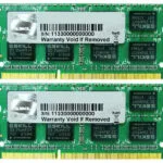 G.Skill DDR3 4GB RAM με 2x2GB Modules και Ταχύτητα 1600 για Laptop F3-12800CL9D-4GBSQ