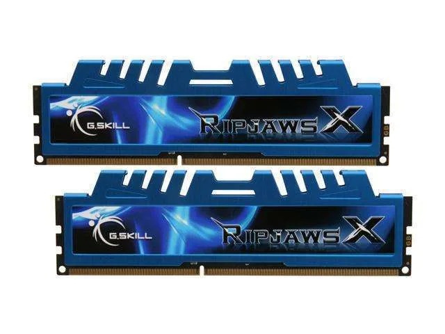 RipjawsX_DDR3_DIMM_Dual G.Skill RipjawsX DDR3 16GB RAM με 2x8GB Modules και Ταχύτητα 2133 για Desktop F3-2133C10D-16GXM - Image 1