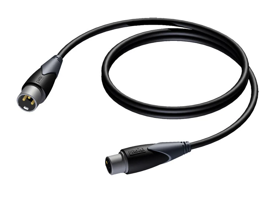 cla901 Procab Audio Cable XLR male - XLR female 3m (CLA901/3) - Image 1