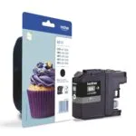 Brother LC123 Γνήσιο Μελάνι Εκτυπωτή InkJet Μαύρο (LC-123BK)
