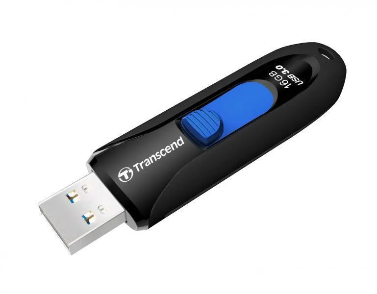 transcend-jf790-16gb_17841 Transcend JetFlash 790 16GB USB 3.0 Stick Μαύρο - Image 1