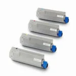 OKI 43872307 Γνήσιο Toner Laser Εκτυπωτή Κυανό 2000 Σελίδων