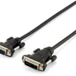 Equip DVI Cable DVI-A male - VGA 15-Pin D-Sub male 1.8m (118943)