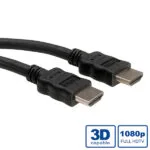 Roline 11.04.5575 Cable HDMI male - HDMI male 5m Μαύρο 11.04.5575