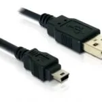 DeLock USB 2.0 Cable USB-A male - mini USB-B male 1.5m (82252)