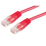 Roline U/UTP Cat.6 (Gigabit) Καλώδιο Δικτύου Ethernet 5m Κόκκινο 21.15.1561