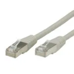 Roline S/FTP Cat.6 (Gigabit) Καλώδιο Δικτύου Ethernet 0.5m Γκρι 21.15.0830