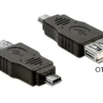 DeLock Μετατροπέας mini USB male σε USB-A female 1τμχ 65399