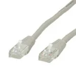 Roline U/UTP Cat.6 (Gigabit) Καλώδιο Δικτύου Ethernet 0.5m Γκρι 21.99.0900