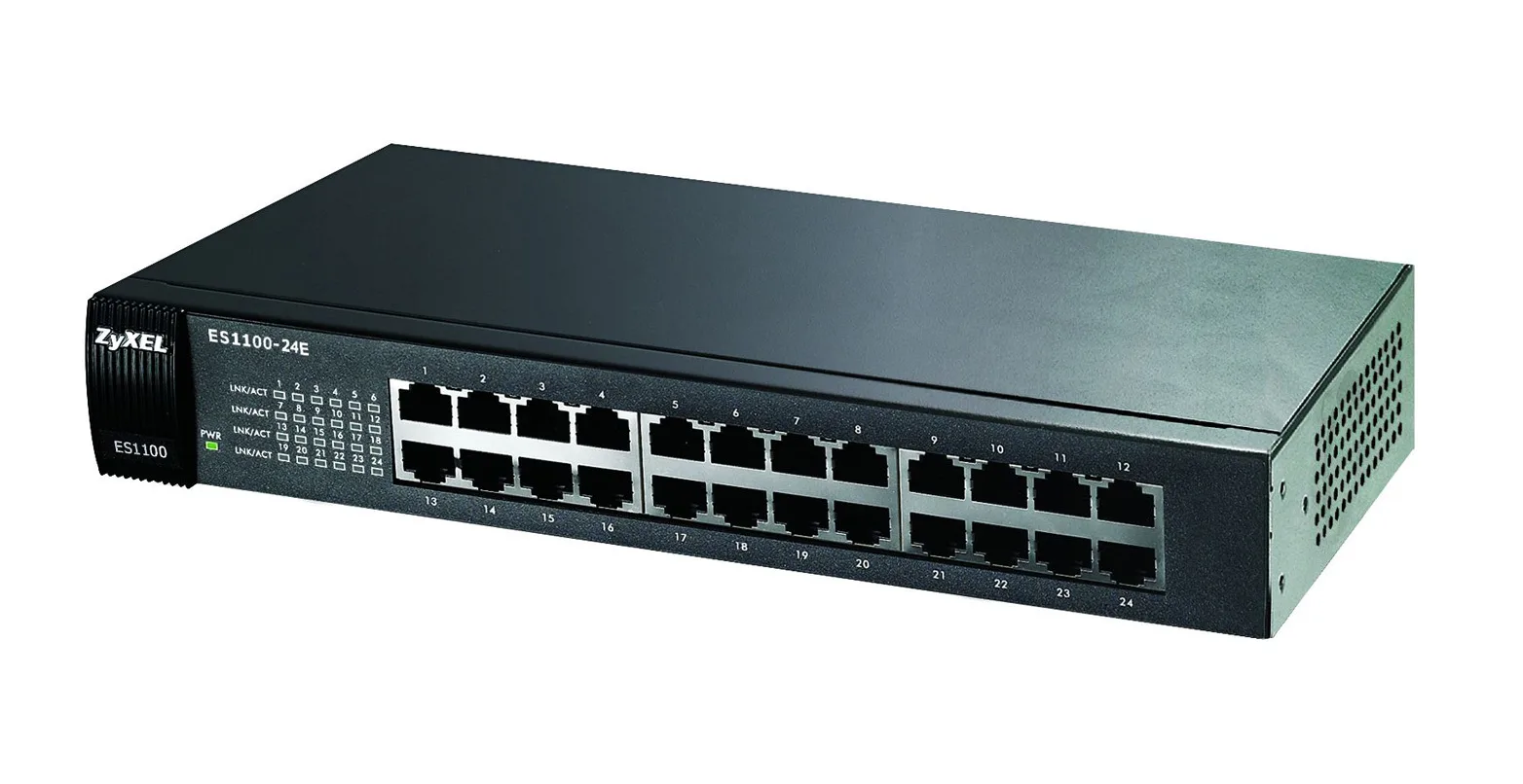 15743_9480295-9367.jpg Zyxel ES1100-24E Unmanaged PoE Switch με 24 Θύρες Ethernet - Image 1