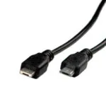 Roline USB 2.0 Cable micro USB-A male - USB-B male 1.8m (11.02.8753)