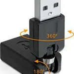 DeLock Μετατροπέας USB-A male σε USB-A female 1τμχ 65260