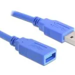 DeLock USB 3.0 Cable USB-A male - USB-A female 1m (82538)
