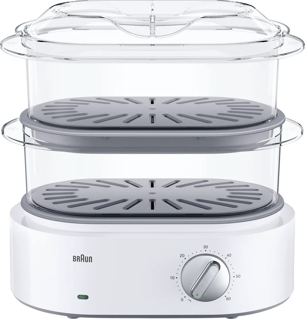 20150122120858_848953_00.png Braun Identitycollection S7167065 Ατμομάγειρας με 2 Επίπεδα Μαγειρέματος 6.2lt - Image 1