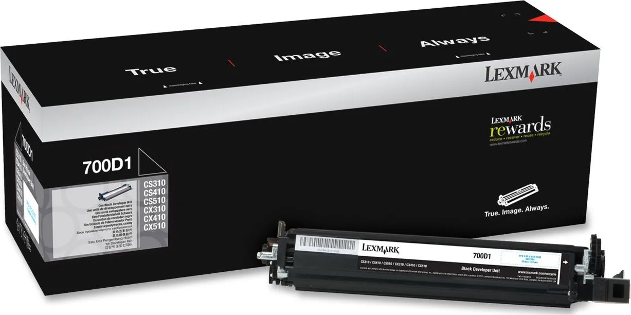 20150311105051_lexmark_70c0d10_black.jpeg Lexmark 70C0D10 Γνήσιο Toner Laser Εκτυπωτή Μαύρο 40000 Σελίδων 70C0D10 - Image 1