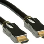 Roline 11.04.5681 HDMI 2.0 Premium High Speed 4K 60Hz HDR Cable HDMI male - HDMI male 2m Μαύρο 11.04.5681