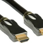 Roline 11.04.5680 HDMI 2.0 Premium High Speed 4K 60Hz HDR Cable HDMI male - HDMI male 1m Μαύρο 11.04.5680