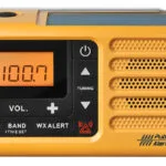 Sangean MMR-88 Φορητό Ραδιόφωνο Ηλιακό με USB Κίτρινο