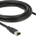 DeLock FireWire Cable 6-pin male - 4-pin male 3m (82578)