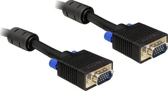 20151111172833_delock_cable_vga_male_vga_male_1m_82556.jpeg DeLock Cable VGA male - VGA male 1m (82556) - Image 1