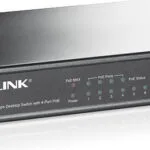 TP-LINK TL-SF1008P v4 Unmanaged L2 PoE Switch με 8 Θύρες Ethernet