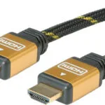 Roline HDMI Cable HDMI male - HDMI male 15m HDMI 1.4 High Speed 1080p 120Hz Cable HDMI male - HDMI male 1m Μαύρο 11.04.5501