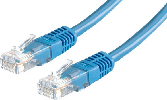Roline U/UTP Cat.6 (Gigabit) Καλώδιο Δικτύου Ethernet 5m Μπλε 21.99.1564 - Image 1