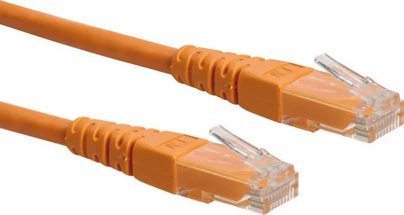 Roline U/UTP Cat.6 (Gigabit) Καλώδιο Δικτύου Ethernet 0.50m Πορτοκαλί 21.15.1527 - Image 1