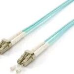 Equip Καλώδιο Οπτικής Ίνας LC-LC 2m Τιρκουάζ 255412