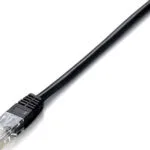 Equip U/UTP Cat.6 (Gigabit) Καλώδιο Δικτύου Ethernet 15m Μαύρο 625458