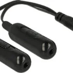 DeLock Μετατροπέας 3.5mm male σε 3.5mm 2x female (65683)