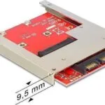 DeLock Converter SATA to mSATA 2.5"