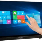 HannSpree HT 225 HPB TN Touch Monitor 21.5" FHD 1920x1080 με Χρόνο Απόκρισης 7ms GTG
