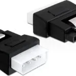 DeLock SATA male - Molex male Μαύρο 82325