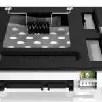 Icy Box 3.5-Inch Mobile Rack For installation in a free PCI card Slot 2.5-Inch SATA HDD/SSD Μαύρο IB-2207STS