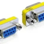 DeLock Μετατροπέας Serial female σε Serial female Ασημί 1τμχ 65008