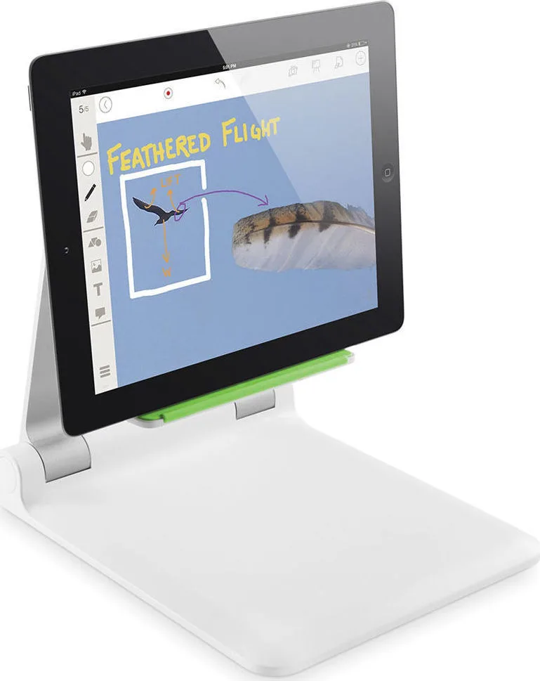 Belkin Portable Stage Βάση Tablet Γραφείου έως 10.1" σε Ασημί χρώμα - Image 1