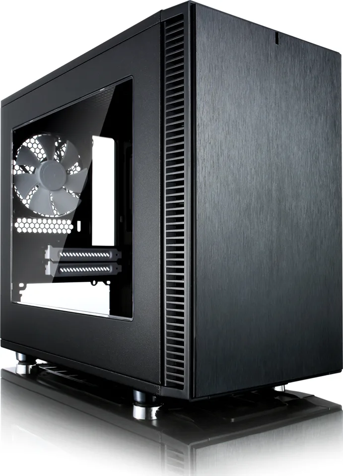 20160912154754_fractal_design_define_nano_s_window.jpeg Fractal Design Define Nano S Window Gaming Mini Tower Κουτί Υπολογιστή Μαύρο - Image 1