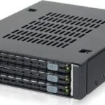 Icy Dock ToughArmor Triple Bay 2.5 Inch SAS/SATA HDD/SSD Mobile Rack For External 3.5 Inch Drive Bay Μαύρο MB993SK-B
