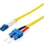 Equip Καλώδιο Οπτικής Ίνας LC-SC 2m Κίτρινο 254332