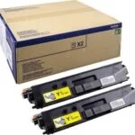 Brother TN-329Y Γνήσιο Multipack Toner Laser Εκτυπωτή Κίτρινο 2τμχ (TN-329YTWIN)
