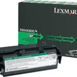 Lexmark T654X80G Γνήσιο Toner Laser Εκτυπωτή Μαύρο Extra High Yield 36000 Σελίδων T654X80G