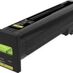 Lexmark 72K20Y0 Γνήσιο Toner Laser Εκτυπωτή Κίτρινο Return Program 8000 Σελίδων 72K20Y0