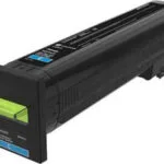 Lexmark 72K20C0 Γνήσιο Toner Laser Εκτυπωτή Κυανό/Μαύρο Return Program 8000 Σελίδων 72K20C0