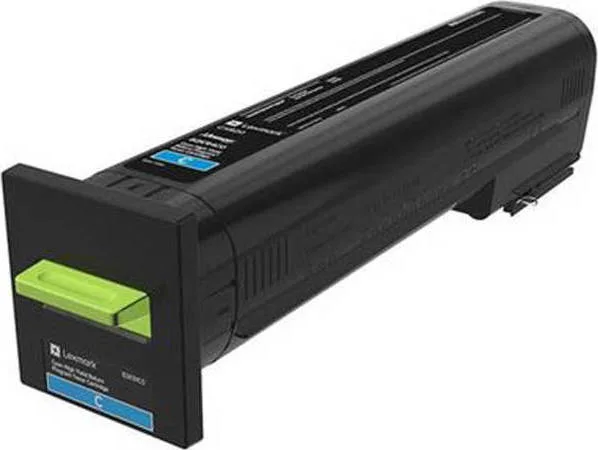 Lexmark 72K20C0 Γνήσιο Toner Laser Εκτυπωτή Κυανό/Μαύρο Return Program 8000 Σελίδων 72K20C0 - Image 1