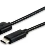 Equip USB 2.0 Cable USB-C male - USB-A Μαύρο 1.0m 12888107