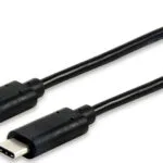 Equip USB 2.0 Cable USB-C male - USB-C Μαύρο 1.0m 12888307