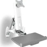 Icy Box Επιτοίχια Βάση Οθόνης έως 24" Λευκή (IB-MS600-W)
