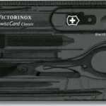 Victorinox SwissCard Classic Κάρτα Πολυεργαλείο Μαύρη σε Θήκη 0.7133.T3