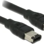 DeLock FireWire Cable 6-pin male - 6-pin male 0.5m (83273)